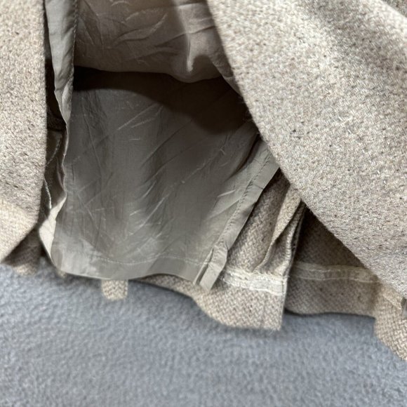 LOFT Skirt Women's 8 Beige Houndstooth Print Pencil Skirt Ladies 8 - Picture 6 of 14